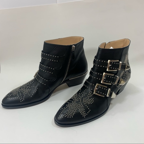 Chloe Susanna Studded Boots - Picture 5 of 8